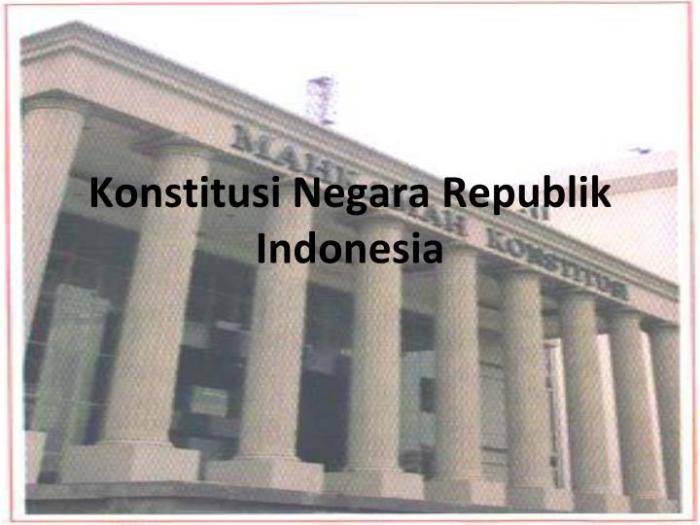 konstitusi berlaku periodisasi negara bentuk menurut ris uud