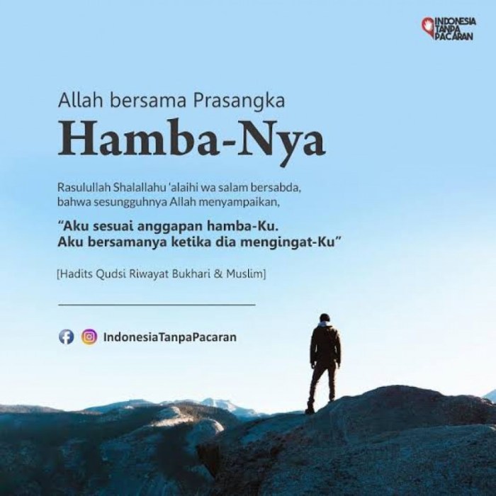 sangkaan mengikut hadith aku