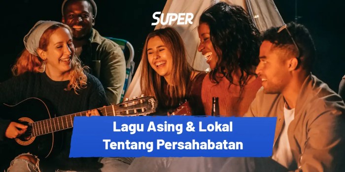 lagu tentang persahabatan bahasa inggris