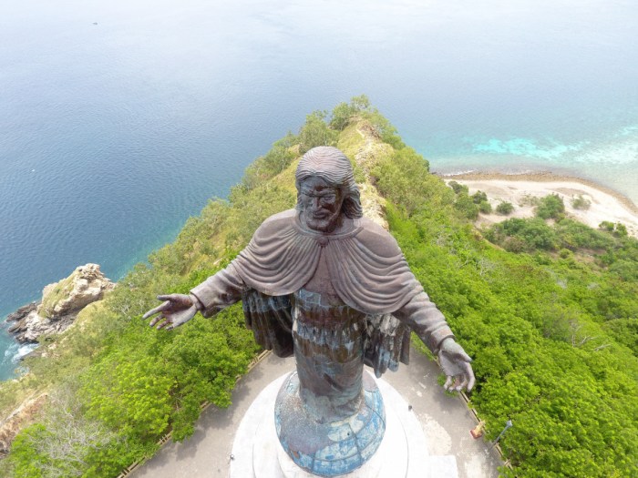 patung yesus di timor leste terbaru