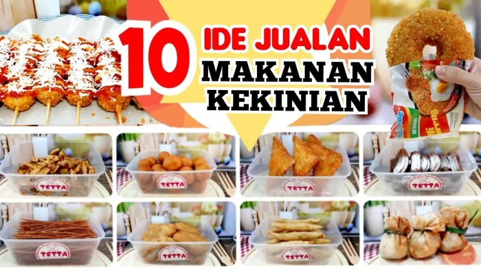 rekomendasi makanan untuk bazar terbaru