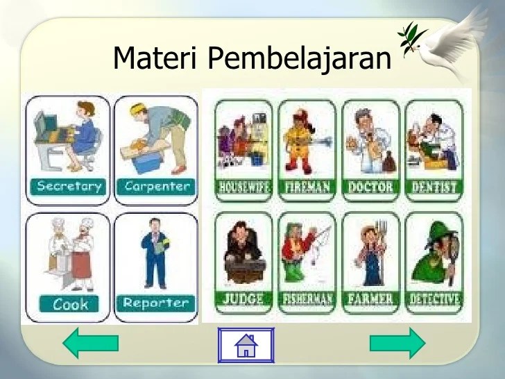 profesi dalam bahasa inggris terbaru