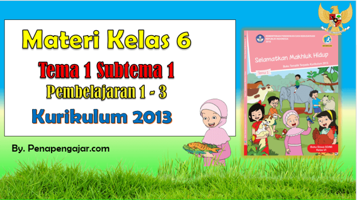 rangkuman kelas 6 tema 6 terbaru