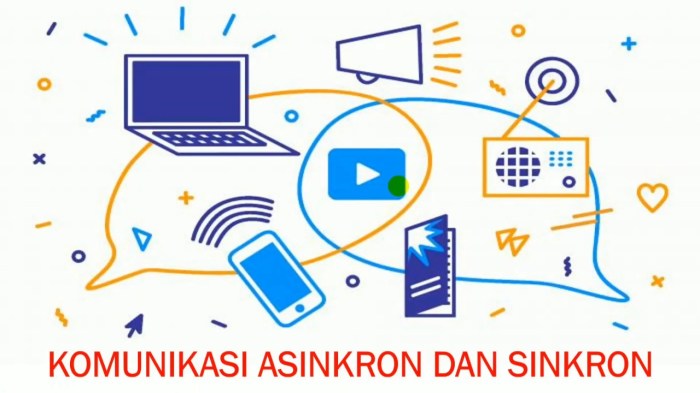 komunikasi daring asinkron adalah