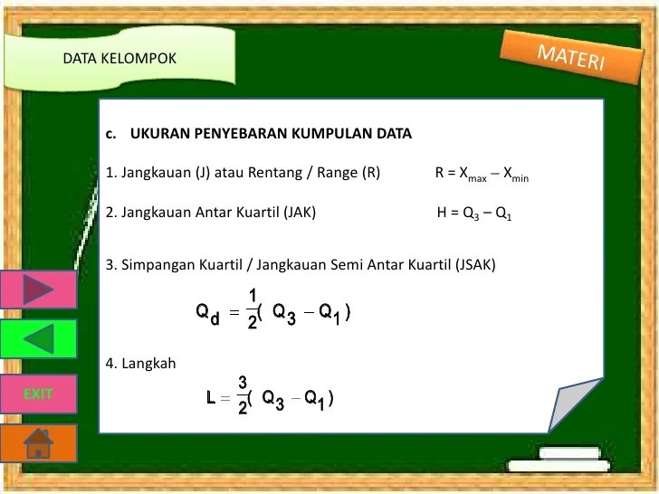 contoh soal jangkauan interkuartil