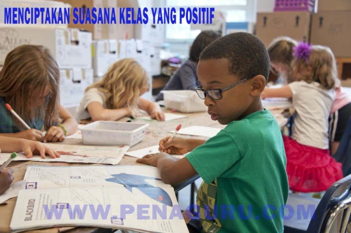 suasana kelas yang menyenangkan