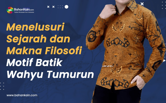 motif batik wahyu tumurun terbaru