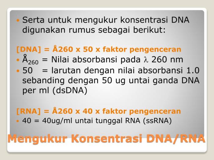 Rumus faktor pengenceran spektrofotometri