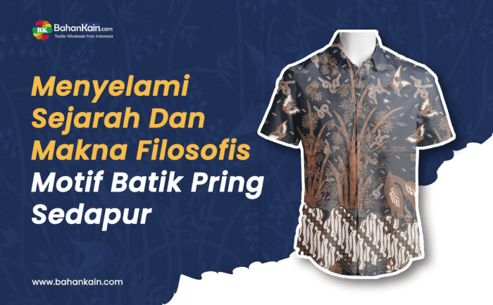 makna batik pring sedapur