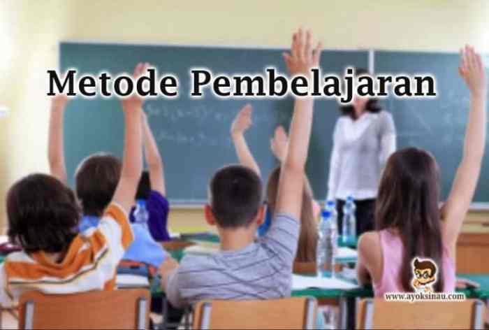 metode pembelajaran matematika sd terbaru