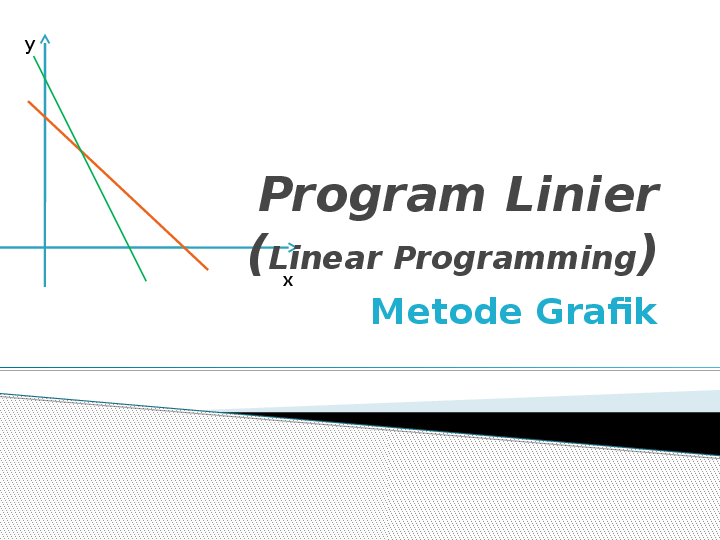 program linier metode grafik