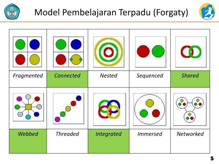 contoh penerapan model connected di sd