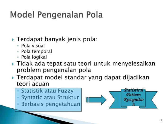 contoh kasus pengenalan pola