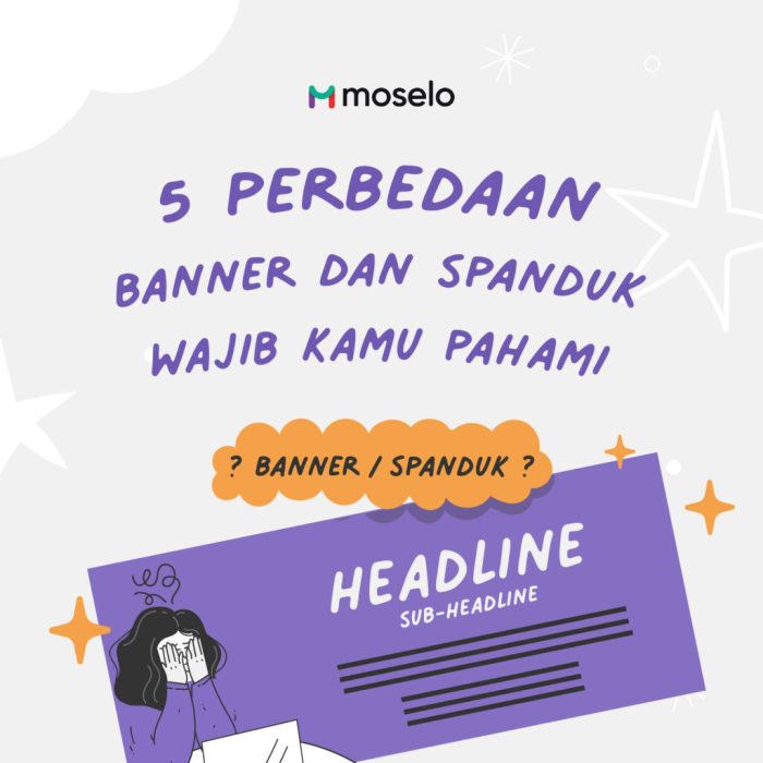 perbedaan banner dan poster