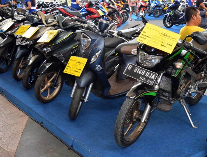 Adi membeli sepeda motor bekas dengan harga