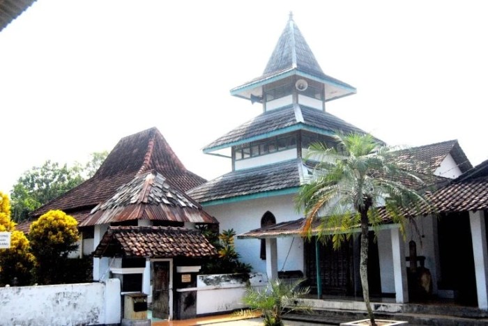 atap masjid berbentuk tumpang