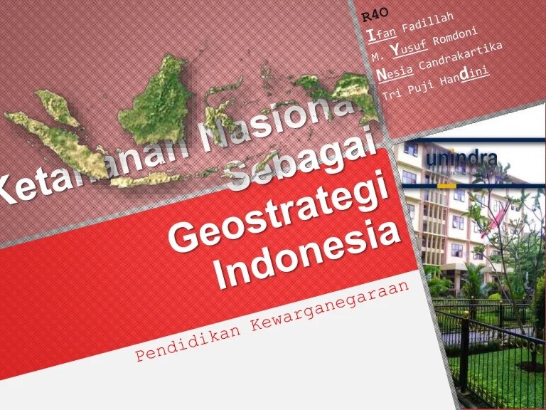 geostrategi dan ketahanan nasional