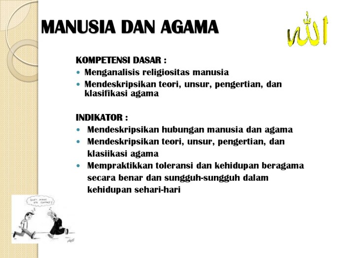 hubungan manusia dan agama