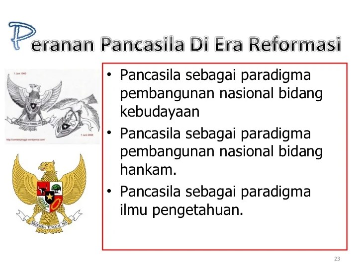 penerapan pancasila di era reformasi