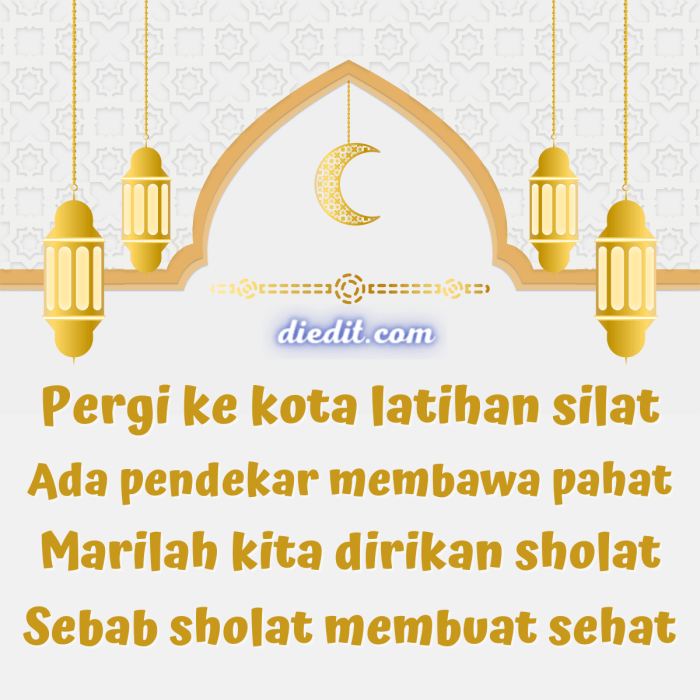 pantun agama tentang sholat