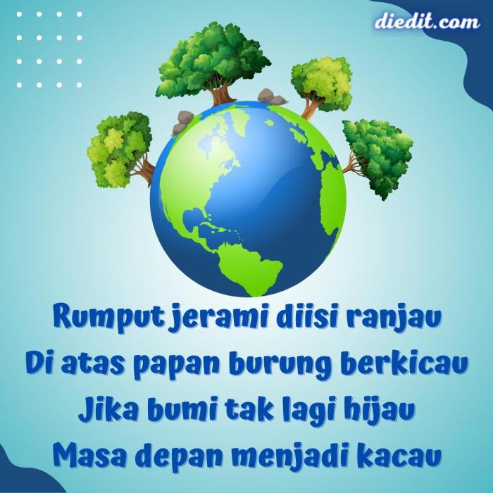 pantun tentang lingkungan hidup