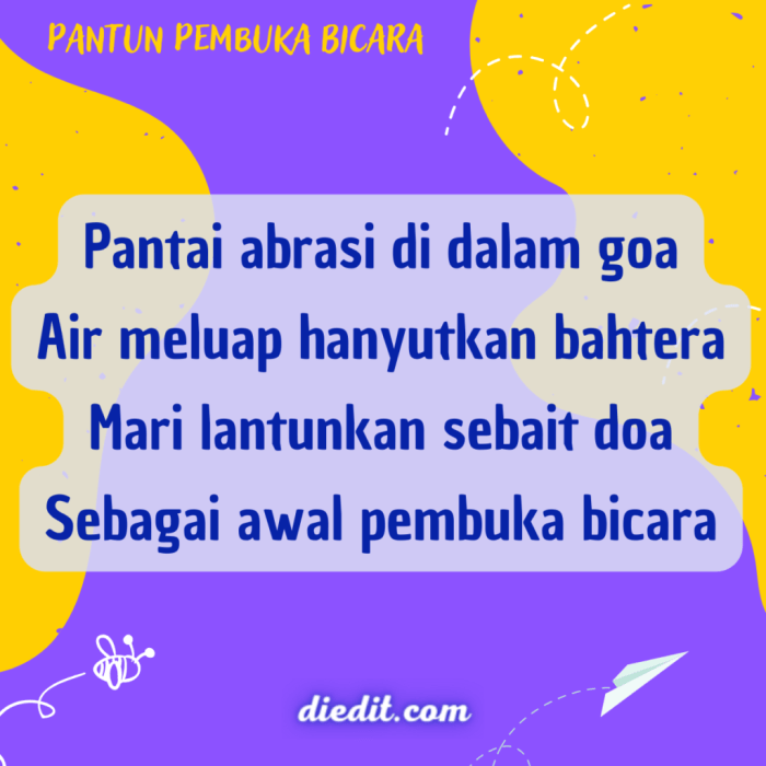 pantun pembuka acara perpisahan