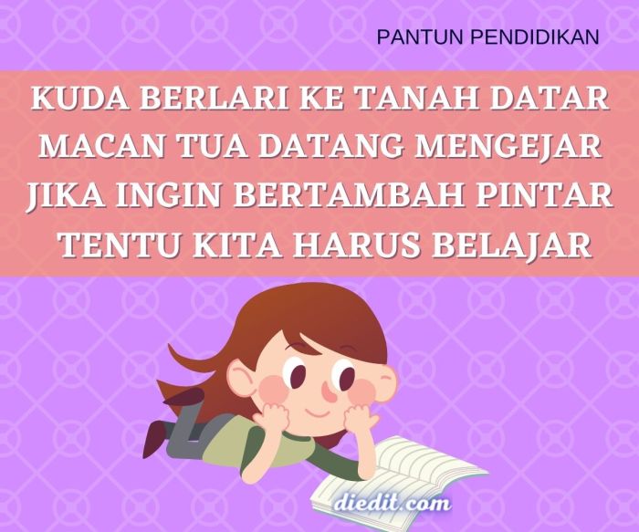 pantun pendidikan nasihat kerat belajar masmufid budi weebly rangkap pentingnya latihan nasehat maksud puisi