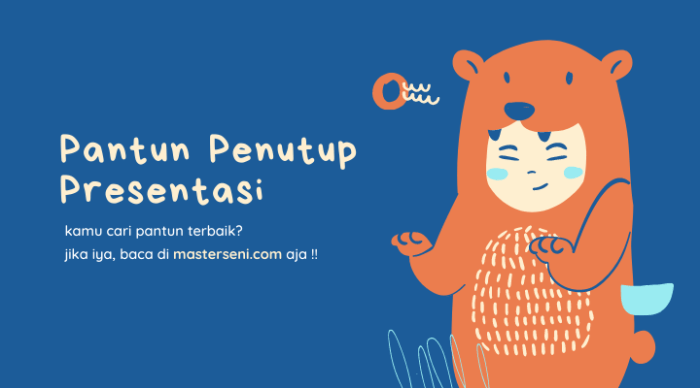 pantun penutup presentasi bahasa jawa