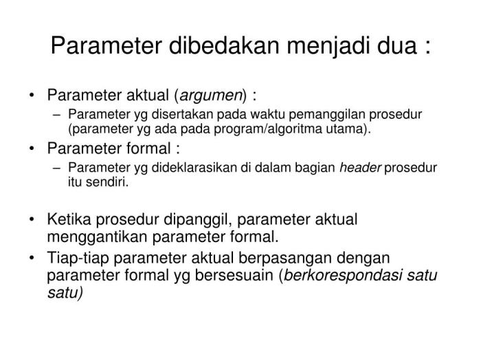 metode parameter variasi