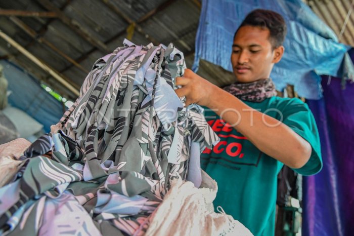 kain baju perca kerajinan dapur limbah tampil dijadikan tekstil spesial kolase carapedia terbaru ide menjahit mudah