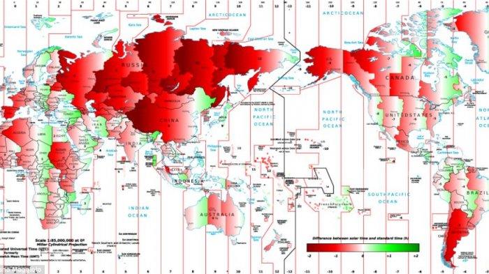 waktu pembagian perbedaan gmt wita timur waktunya wilayah barat bumi mengapa selisih bujur garis patokan greenwich sebagai terjadinya letak menjadi