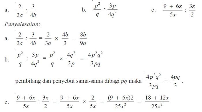 soal pembagian aljabar kelas 8 terbaru