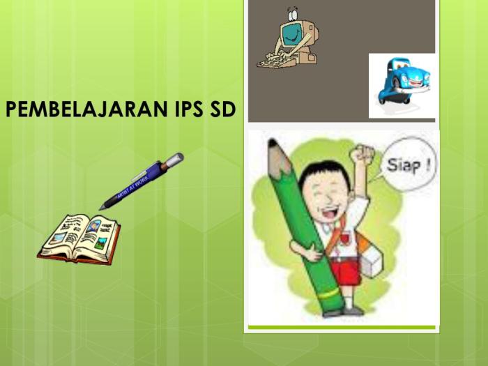 hakikat pembelajaran ips sd