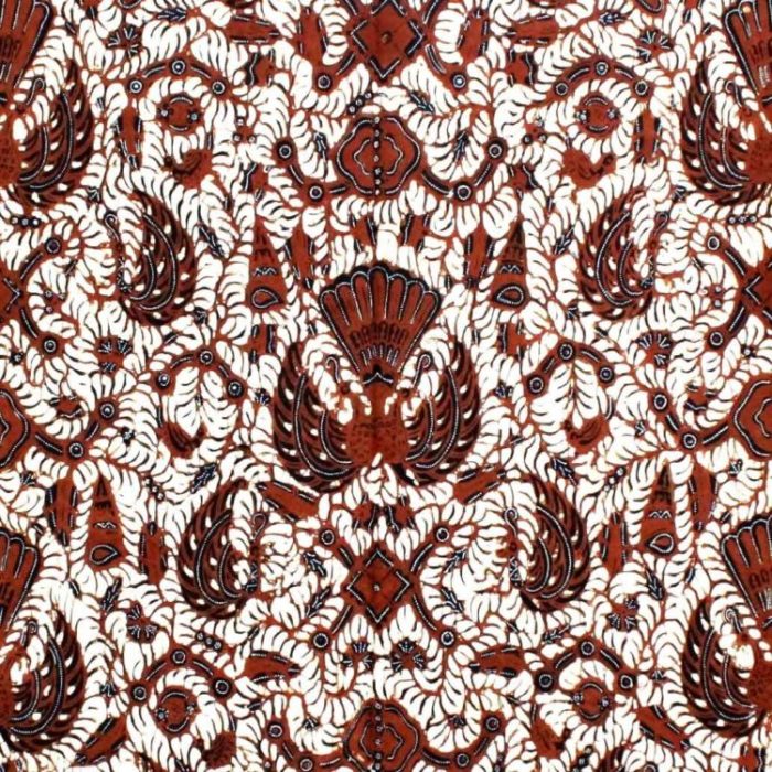 gambar batik non geometris