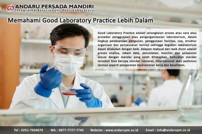 good laboratory practice adalah