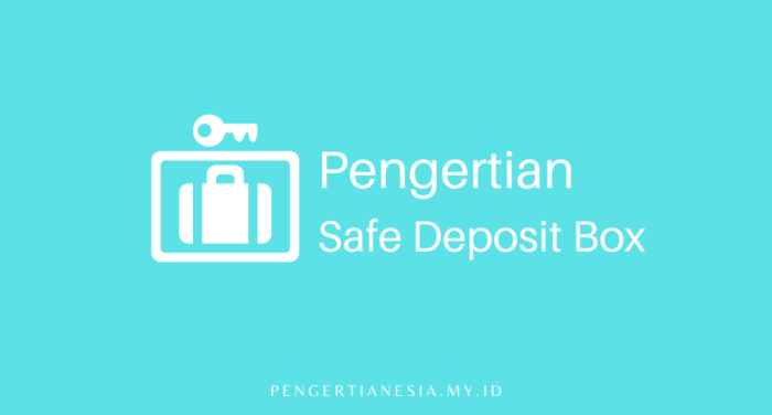 pengertian safe deposit box