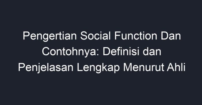 pengertian function dan contohnya