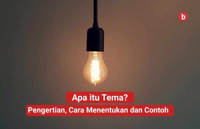 cara menentukan tema novel terbaru