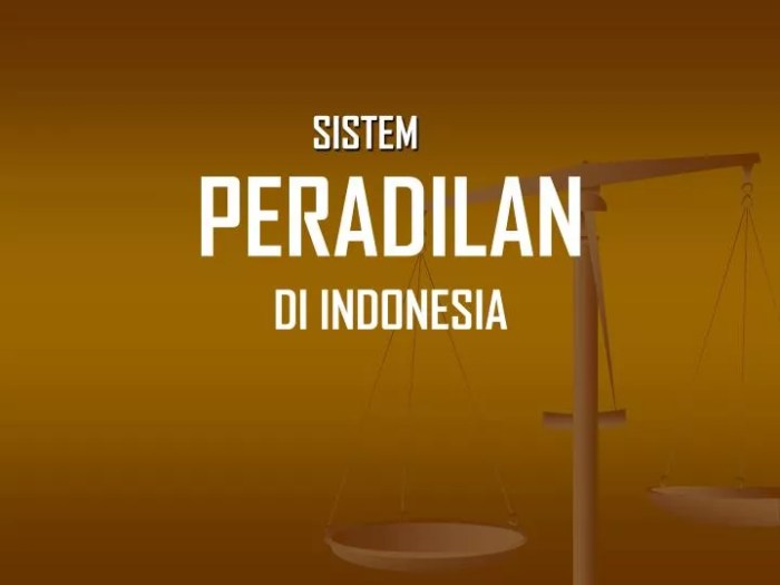 bagan peradilan di indonesia terbaru