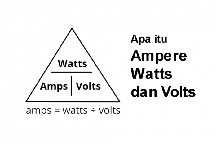 perbedaan ampere dan volt terbaru