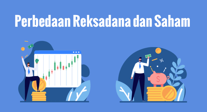 saham reksadana beda perbedaan sih