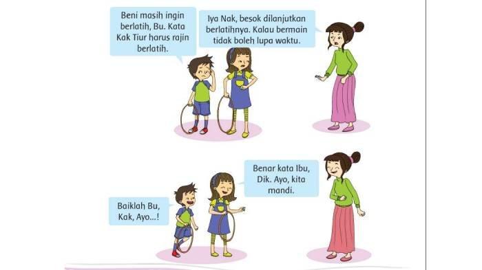 contoh percakapan ibu dan anak terbaru