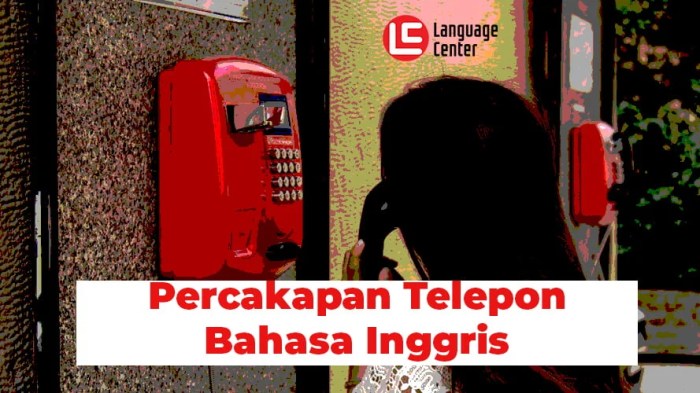 Bahasa inggris telepon menjawab bagikan