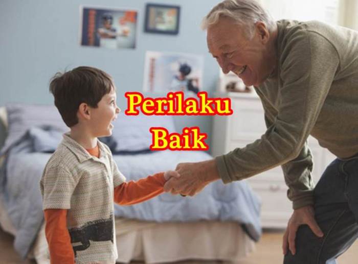 gambar perbuatan baik dan jahat