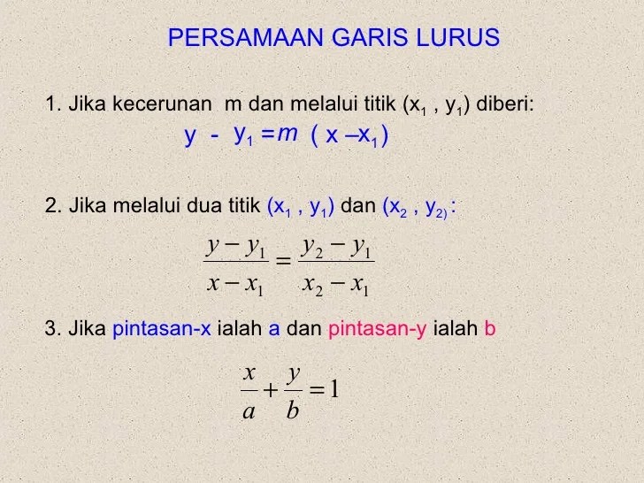 lingkaran persamaan garis singgung