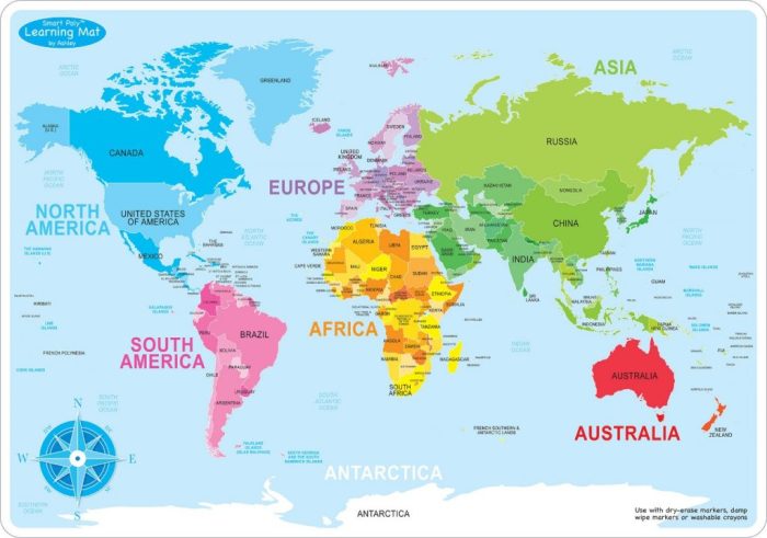 peta dunia ukuran juragan classroom rand mcnally oceans continents kunjungi lengkap lanjut seluruh polos