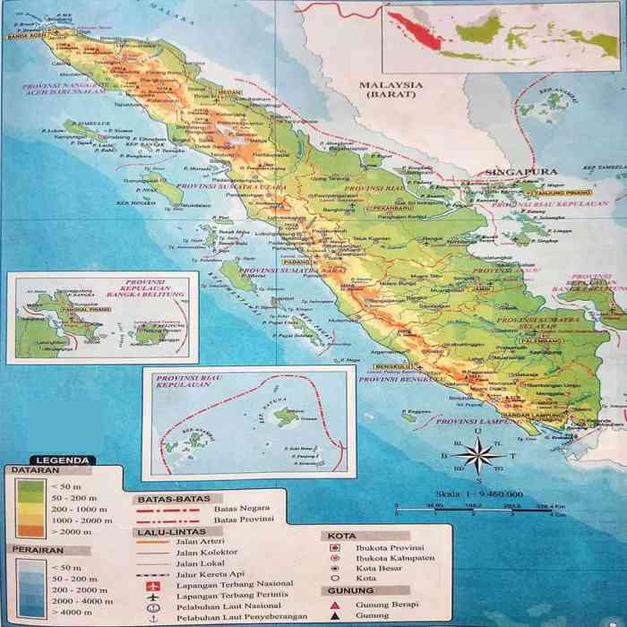 Sumatera pulau geografis kondisi letak berdasarkan jawa alam kekayaan dari