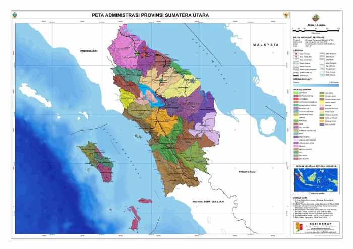 peta utara sumatera provinsi sumut sumatra harunarcom