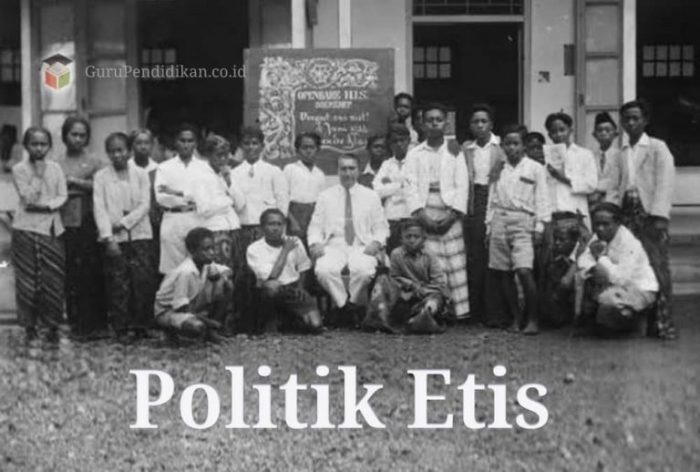 politik etis ada 3 yaitu