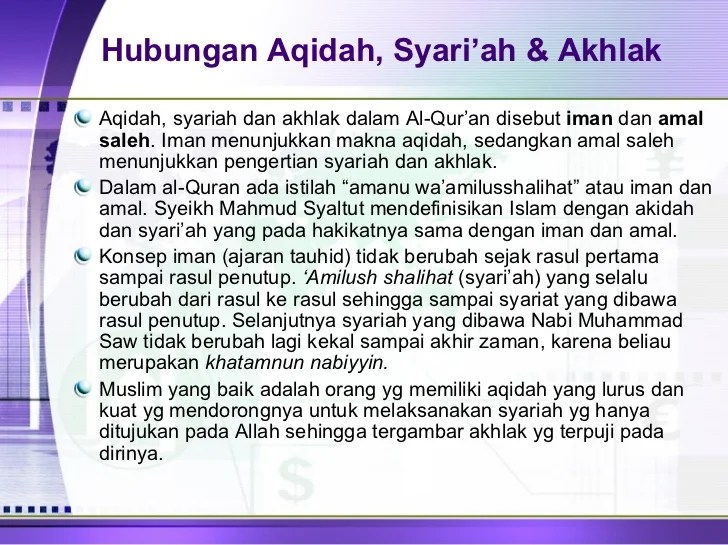 Contoh syariah dalam kehidupan sehari hari